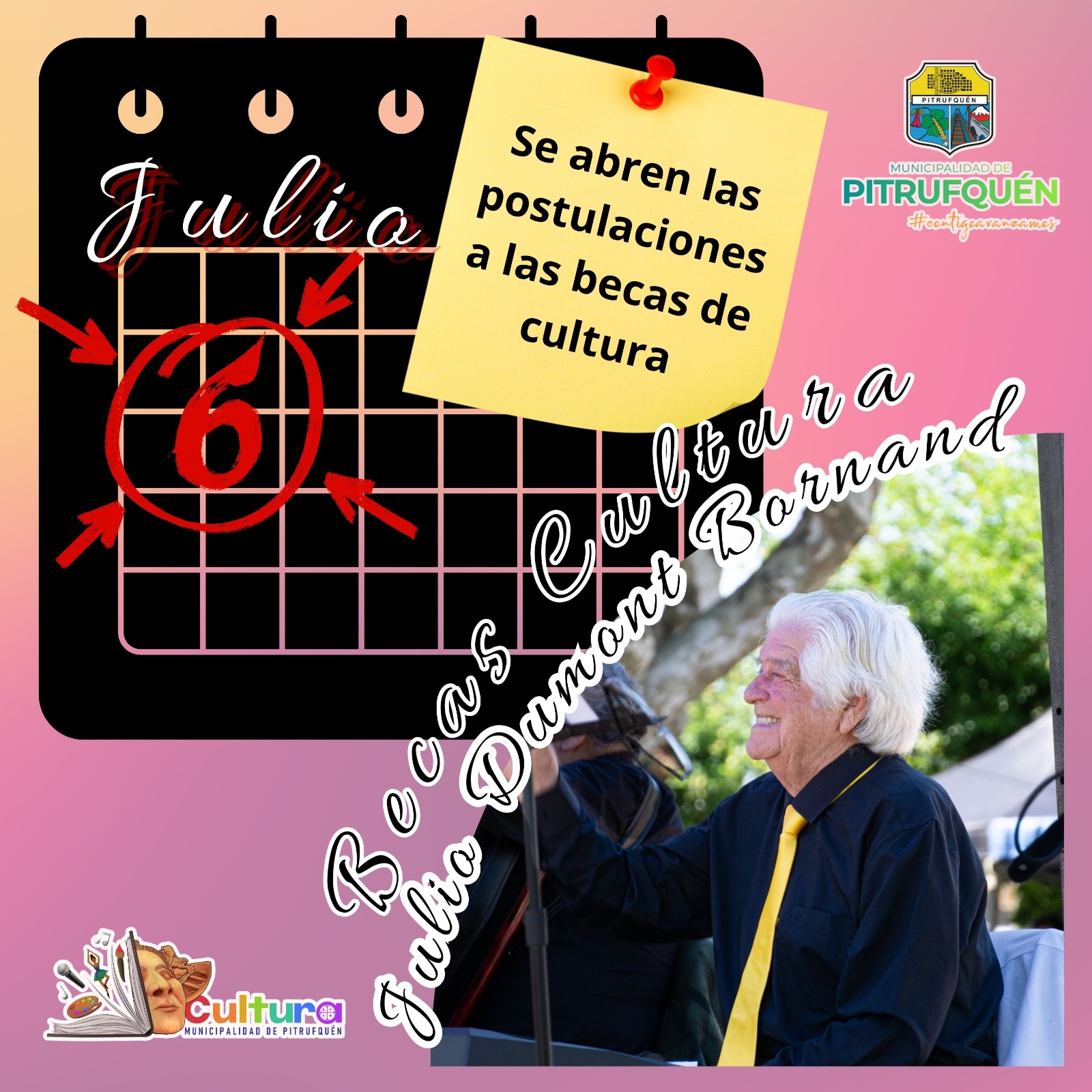Becas de Cultura Julio Dumont Bornand 2026
